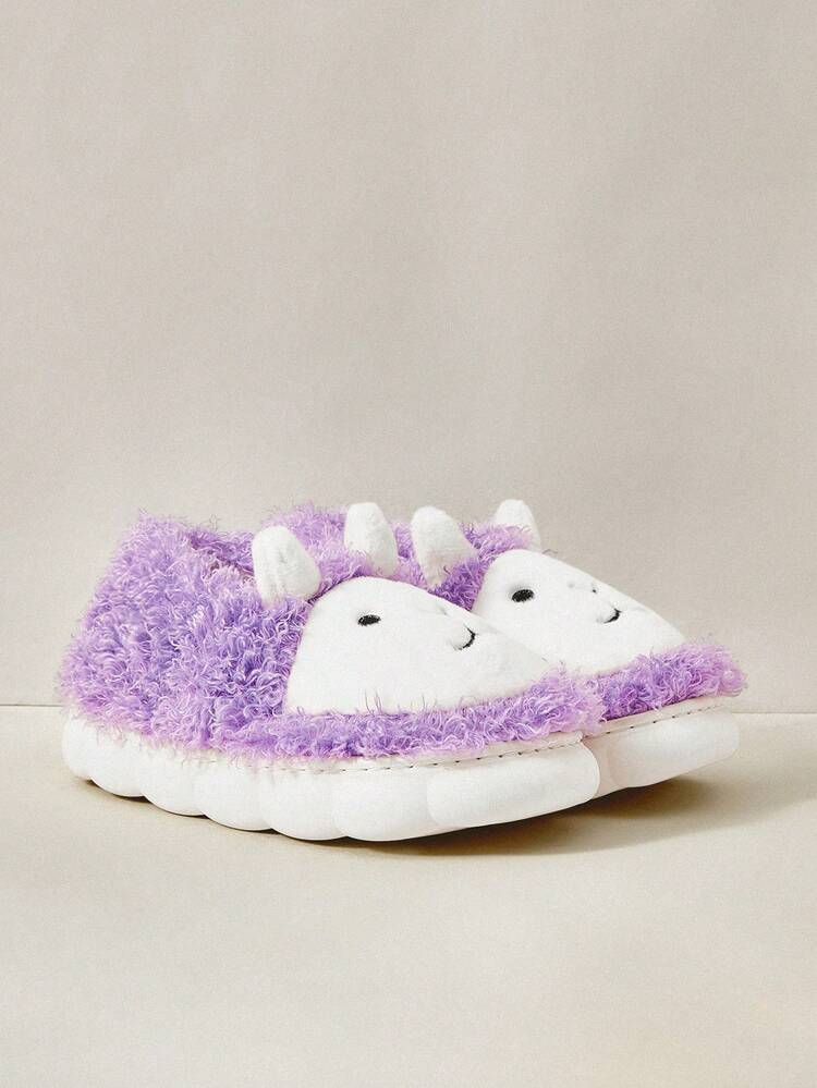 Pantuflas de moda de dama CUCCCOO de peluche para el hogar