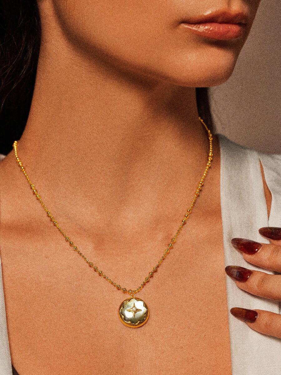 Glisma Women Long Necklaces,Western Jewelry,Old Money,Gemstone,Outfits,Fall/Autumn/Winter,For Mom/Women/Girl/Mother,Premium