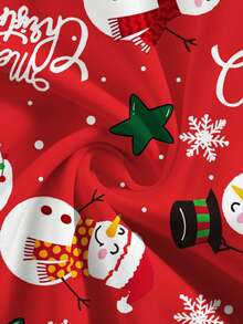 PopScrub Áo đồng phục y tá/bác sĩ in họa tiết hoạt hình cổ chữ V, túi đôi dễ thương hình ông già Noel, ngôi sao, bông tuyết, mũ ông già Noel, áo đồng phục y tá/bác sĩ/khám phẫu thuật/áo đồng phục chăm sóc thú cưng màu trơn/áo phẫu thuật tay ngắn/áo khoác phòng thí nghiệm có nhiều túi, trang phục ngày lễ tiện dụng cho nữ, áo cánh Giáng sinh, đồ trang trí Giáng sinh, đáng yêu, vui tươi - Đỏ - Xem 3