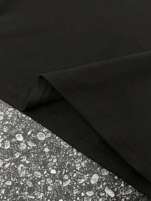 Glimmora Y2K Style Cropped Purple Eye & Color Block Pixel Print Sexy Club Punk Street Casual Black Crop Top For Summer, Minimalist Aesthetic