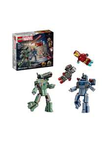 LEGO 76320 Iron Man & War Machine Vs. Hammer Drones 7years+ - Multifärgad - Visa 1