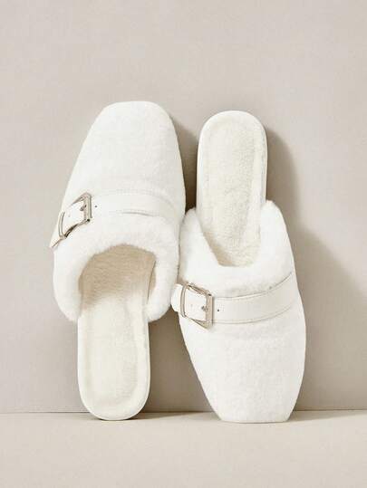 Cuccoo 女士时尚黑色网眼平底鞋