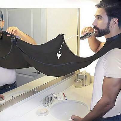 1PC/2PCS/3PCS 60CM Hair Cutting Shaving Apron Waterproof Reusable BarberBeauty Salon Protective Cloak ForMen Women Adults Christmas Gift HolidayParty Grooming Styling ProfessionalHome Use Hairdresser Unisex SalonAccessories