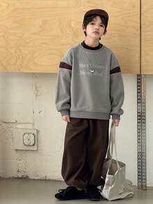 DAZY Tween Boys' Sweatshirt Set, Fall - Grey - View 6