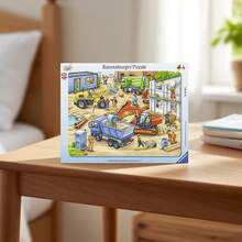 Ravensburger Big Construction Vehicles 40 Piece Jigsaw Puzzle Age 4 Years+ 6120 - Multicolor - View 5