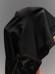 Teenage Girls Casual Street Chic Leopard Print One Shoulder Long Sleeve Top And Flare Pants 2-Piece Outfit - Black - View 6