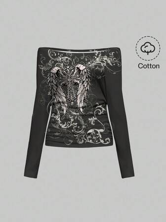 Grunge Punk Women T-Shirts