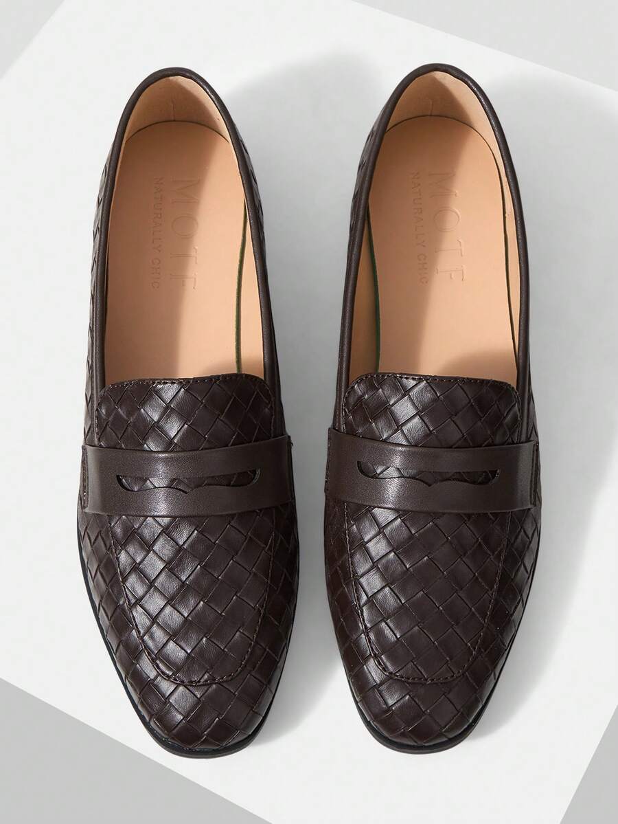 MOTF CASUAL COMFORTABLE VERSATILE WOMEN FLAT SHOES FOR CHRISTMAS SPRING SHOES - Coffee Brown - View 1