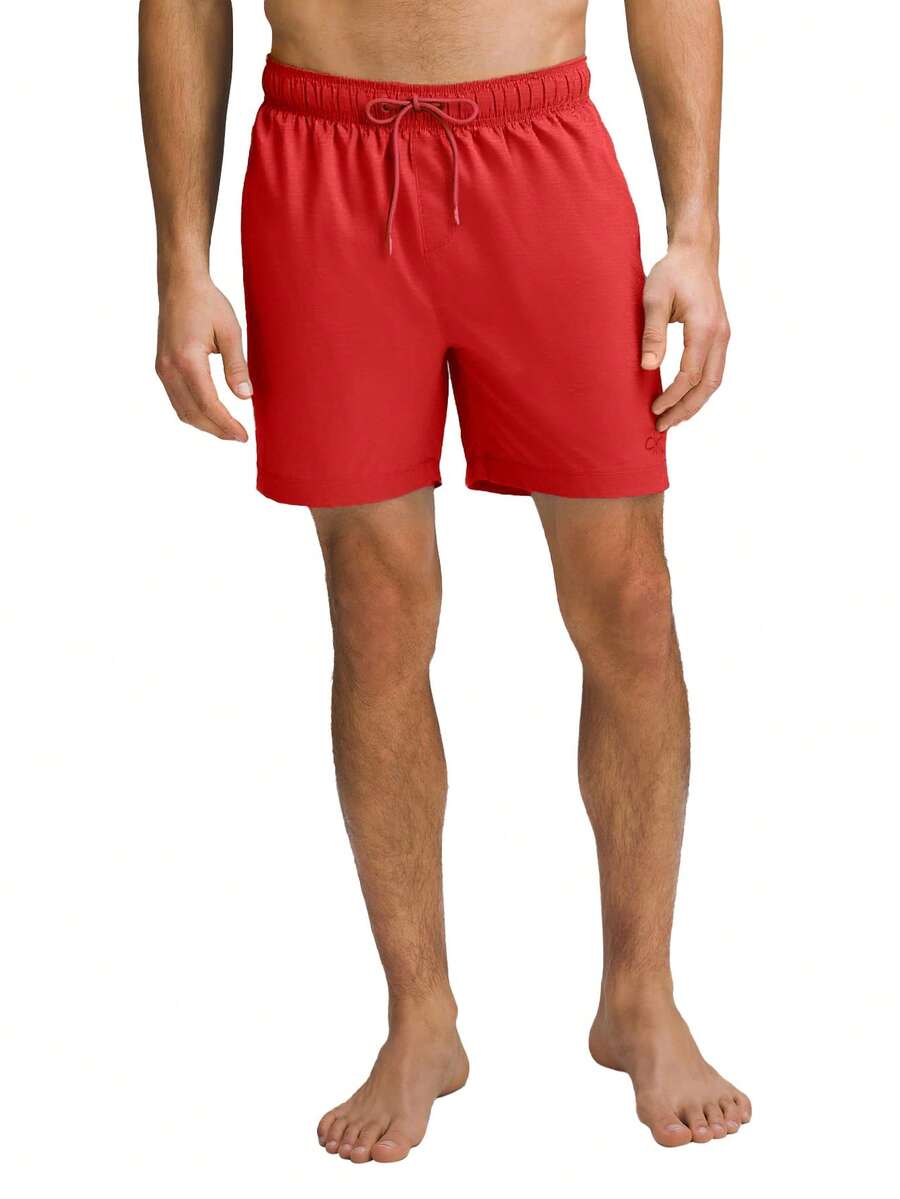 Calvin Klein Men's Swim Shorts Red - Red - View 1