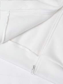 SHEIN Teen Boys' Basic Casual Thermal Lined Hooded Button-Up Jacket Coat, Versatile All-Match Outerwear Suitable For Commuting, School, Casual, Travel, Outdoor, Party, Fall Autumn And Winter Clothes - Navy Blue - View 7