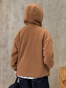 DAZY 男童秋季夹克 - 棕色 - 查看 9