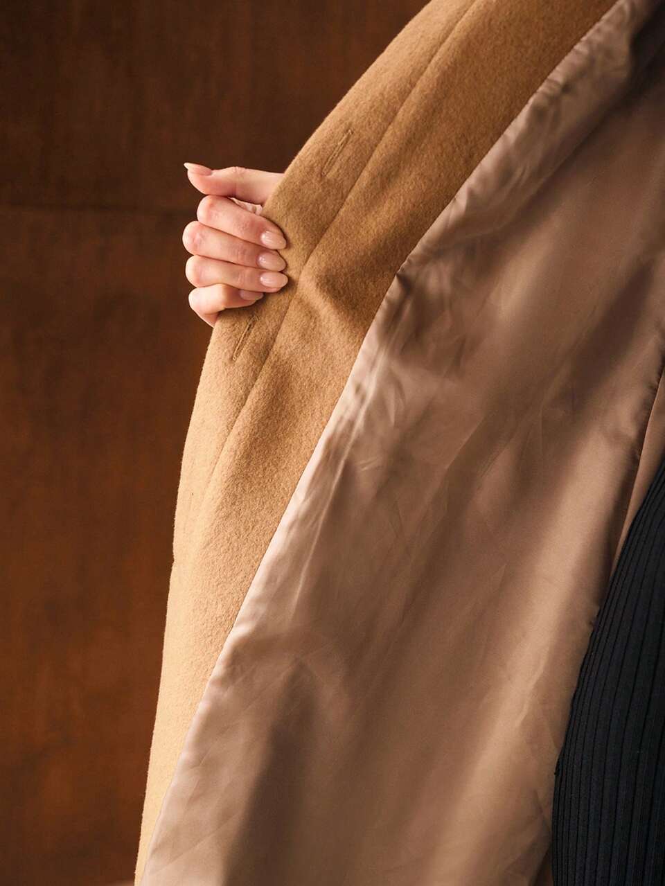 MOTF AUTUMN/WINTER WOOL BELTED OVERCOAT