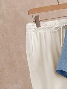 Manfinity NXTstreet 2件套男士休闲立领V领短袖衬衫套装 - 彩色 - 查看 5