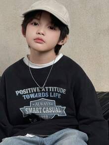 DAZY Boys Plus Size T-Shirt, Fall Clothes