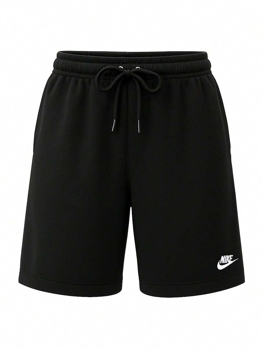 Nike Club Men's Terry Flow Shorts Black - Black - View 1