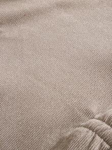 Souflis Souflis 1件婴儿男女通用灯芯绒连帽拉链外套，尺码6个月至3岁，适合通勤、上学、休闲、旅行、运动、居家、婴幼儿/外套穿着，秋冬季男女宝宝连帽衫，春秋季男女宝宝外套，春季男女宝宝春季外套，秋季男女宝宝外套