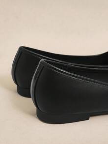 Rosivie Mocassins plats décontractés à décor floral pour femmes