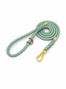 锌合金扣设计，手工编织加粗绳，结实耐用，适用于小型、中型和大型犬，拉力强劲，犬绳 - 彩色 - 查看 13