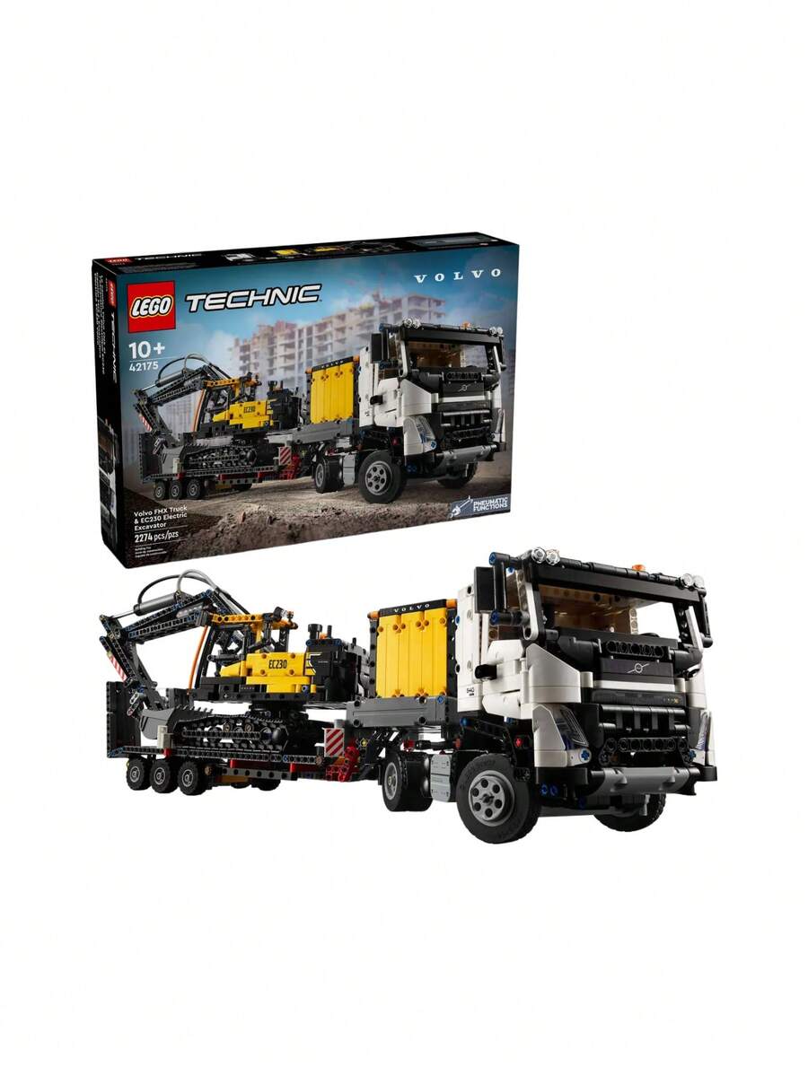LEGO 42175 Volvo FMX Truck EC230 Electric Excavator - Multicolor - View 1