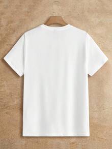 HIMLAND 3 件装男士休闲圆领针织短袖 T 恤，基本款 T 恤