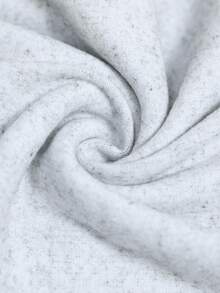 EMERY ROSE Women's Casual Everyday Commute Striped Print Elastic Waist Side Pockets Loose Thick Flared Leg Pants, Autumn/Winter - Grey - View 8