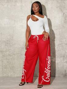 SHEIN SXY Plus Size Women's Solid Cut Out Asymmetrical Neck Slim Fit Bodysuit, Suitable For Inner Or Outerwear, Date Night, Birthday, Bachelorette Party, Casual, Shopping, Streetwear, Going Out, Easy To Match & Looks Slim, Accentuates Your Body, Flatters The Figure