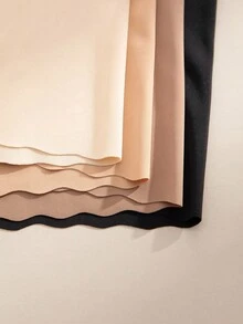 SHEIN 4pcs/Set Women's Seamless Solid Color Briefs - Multicolor - View 5