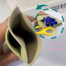 1/2pcs Nurse Pen Bag, Front Fixing Pocket Design, Anti-Leakage, Thickened Medical Pen Bag, PVC Material, Multi-Color Available - Multicolor - View 8