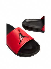 Nike Air Jordan Jumpman Men's Slides Black / Red FQ1598 - UniversityRed/Black - View 5