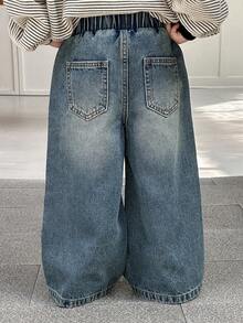 DAZY 男童牛仔裤 - 藍色 - 查看 5