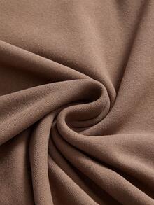 Modmama 孕妇纯色简约日常穿搭圆领长袖T恤 - 彩色 - 查看 11