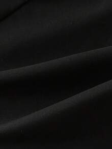 Elamini 女式撞色露肩短款连衣裙 - 紅色 - 查看 6