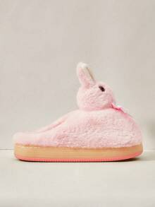 Cuccoo CUCCCOO Women Fuzzy House Slippers - Pink - View 2
