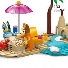 LEGO رحلة بلوي العائلية إلى الشاطئ والسيارة - متعدد الألوان - مشاهدة 7