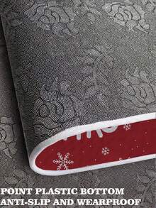 Cirelle Thảm trải sàn Giáng sinh thời trang và ấm áp không chỉ là tấm thảm chống trượt ở lối vào mà còn là vật trang trí cho phòng khách Giáng sinh. Được làm từ chất liệu cao cấp, thảm không gây cản trở việc đóng mở cửa, mang đến cho khách cảm giác ấm áp và vui vẻ. - Thảm sàn theo chủ đề Giáng sinh - Xem 7