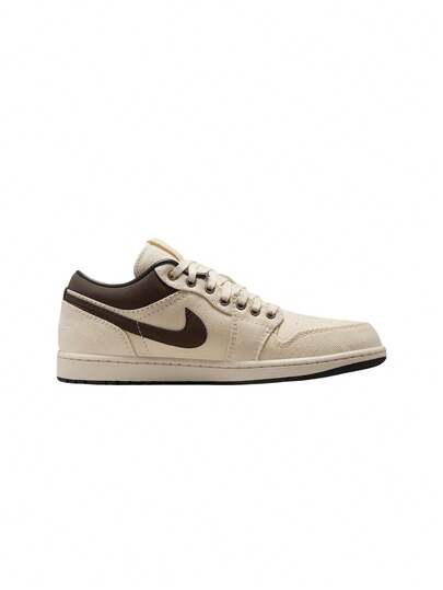 Nike Jordan 1 Low Premium Men's Sneakers Pale Ivory / Off - Noir / Baroque IB8058