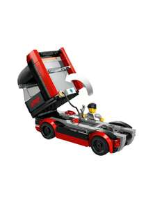 LEGO 60445 F1® Truck With RB20 & AMR24 F1® Cars 8years+