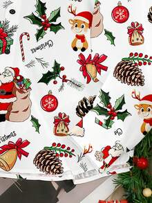 Manfinity Joysei Camisa de manga larga de Feliz Navidad para hombre, adecuada para reuniones familiares, regalo para amigo/esposo