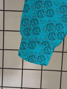 Rick and Morty X SHEIN Moletom com capuz casual masculino com estampa de desenho animado e bloco de cores, outono - Branco - Ver 3