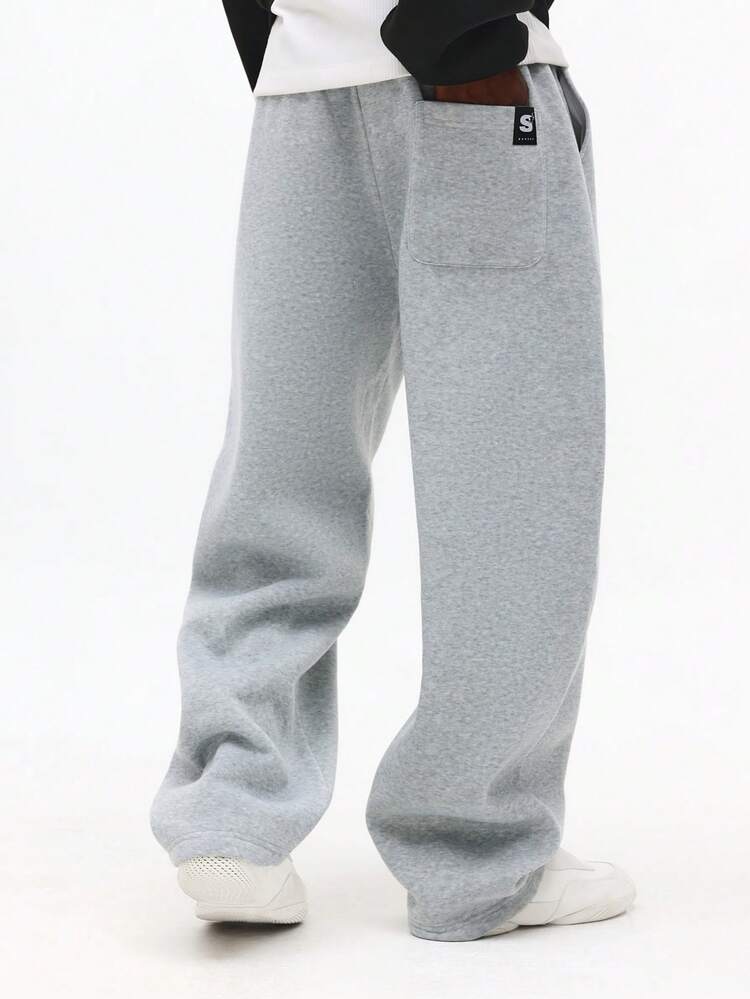 Straight Leg Sweatpants With NY Logo