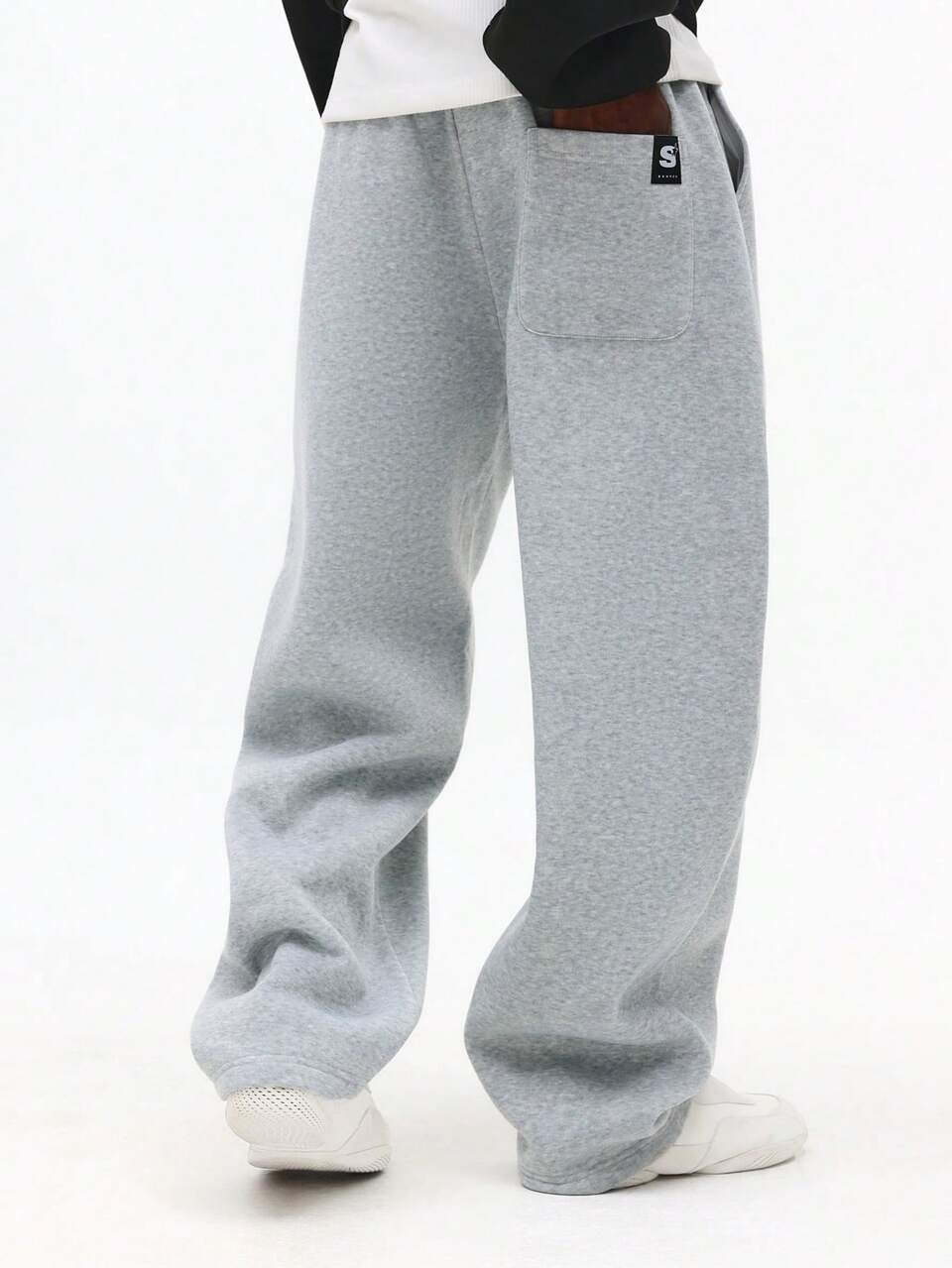 Straight Leg Sweatpants With NY Logo