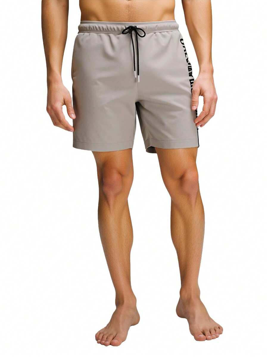 Calvin Klein Men's Swim Shorts Grey - Grey - View 1