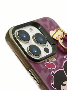 Betty Boop x SHEIN Ốp điện thoại trang trí hình quả anh đào, ốp bảo vệ in hình thiết kế thời trang, tương thích với iPhone, quà tặng lý tưởng, thích hợp cho tiệc tùng, ngày lễ, Ngày Valentine. - Nhiều màu - Xem 3