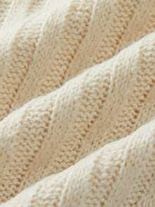 Franclia 2件套女士简约韩版温柔优雅减龄毛衣套装，秋冬 - 杏色 - 查看 5