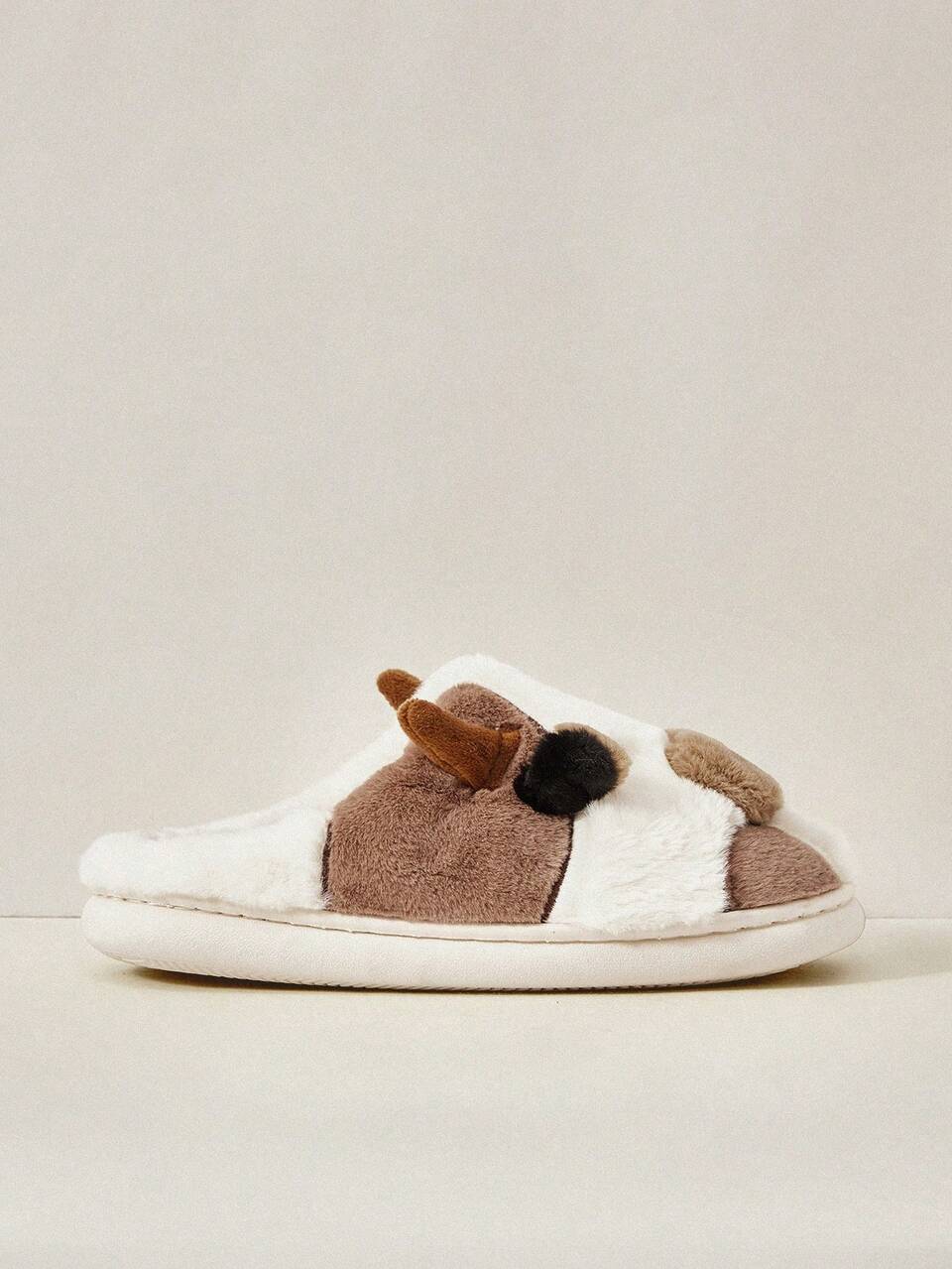 Women's Cartoon Cow Pattern Fashionable Indoor Slipper For Summer Vacation Shoes Summer