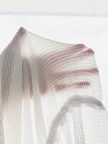 SHEIN Swim Summer Beach Drawstring Side Cover Up Jumpsuit Without Bikini Set - White - View 4