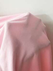 INAWLY 女式纯色长袖短款性感上衣和纯色休闲喇叭裤两件套 - 粉色 - 查看 4