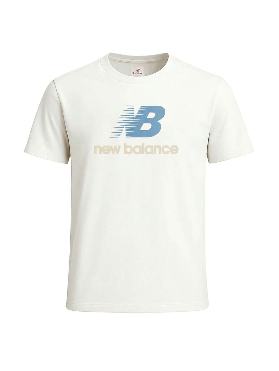 New Balance Made In USA Men's T-Shirts White - White - View 1