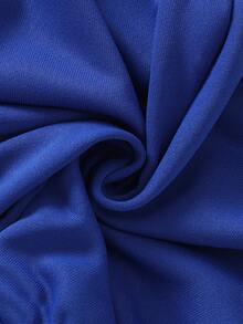 SHEIN 3 件套小男孩针织运动衫，正面印有 23 号，配同款裤子，适合秋冬日常穿着、户外旅行、派对