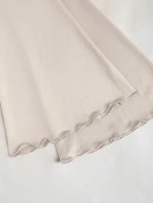 Sweetra Women's Commuting Comfortable Pleated Flare Sleeve Suit Set - Multicolor - View 5